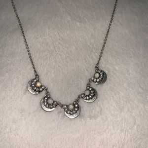 18” Silver Statement Necklace